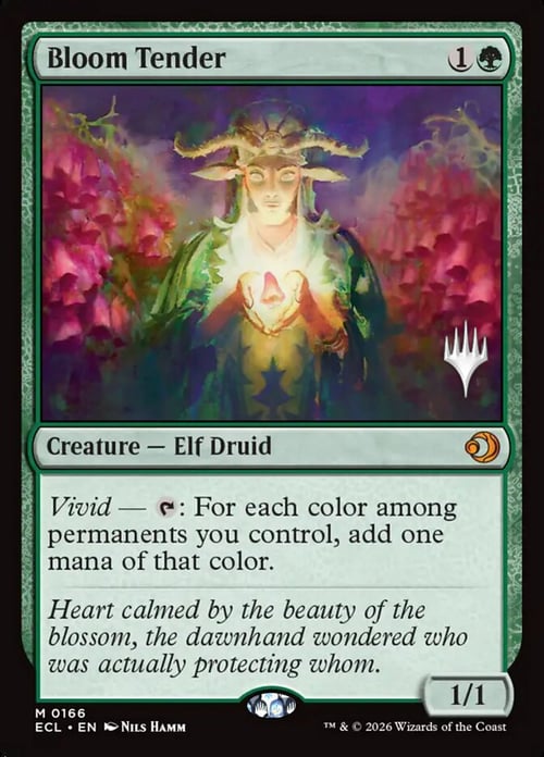 Custode dei Fiori Card Front