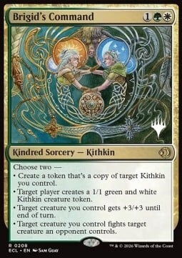 Brigid's Command Card Front