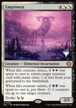 Emptiness Card Front