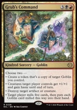 Grub's Command Card Front