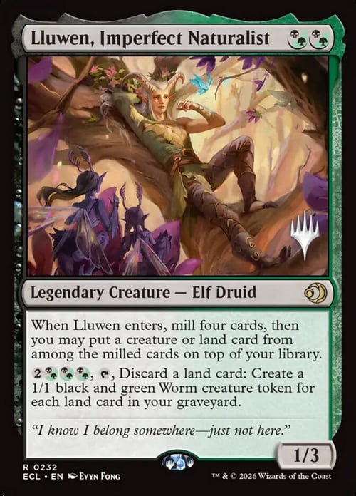 Lluwen, Naturalista Imperfetto Card Front