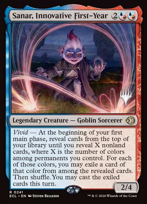 Sanar, Matricola Innovativa Card Front