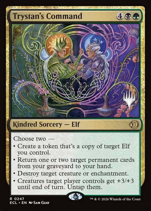 Comando di Trystan Card Front