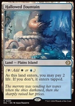 Hallowed Fountain Card Front