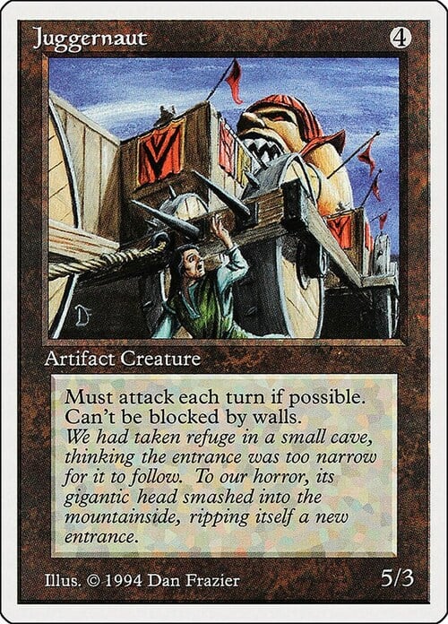 Juggernaut Card Front