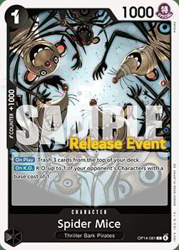 Spider Mice Card Front