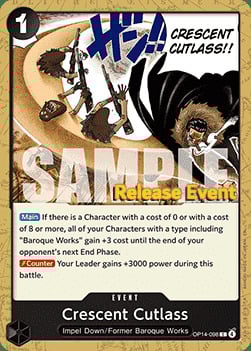 Crescent Cutlass Frente