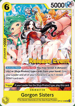 Gorgon Sisters Card Front