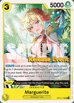 Marguerite Card Front