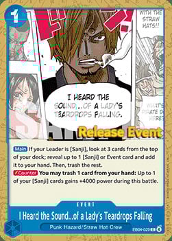 I Heard the Sound...of a Lady's Teardrops Falling Frente