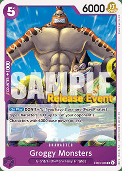 Groggy Monsters Frente