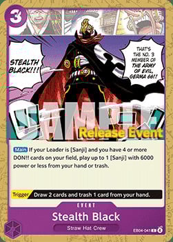 Stealth Black Frente