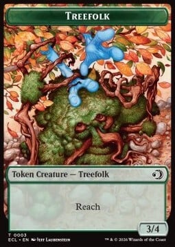 Treefolk // Goblin Card Front