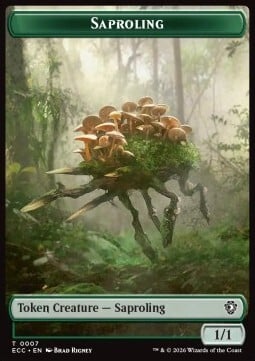 Saproling // Poison Counter Card Front