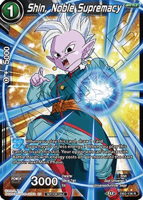 Shin, Noble Supremacy Card Front