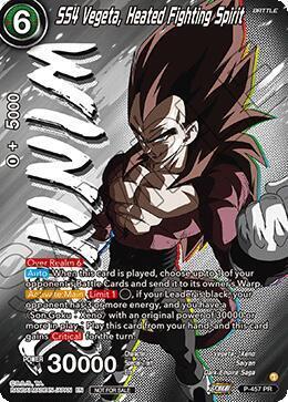 SS4 Vegeta, Heated Fighting Spirit Frente