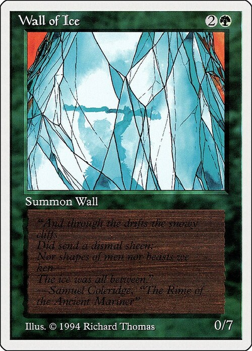 Wall of Ice Card Front
