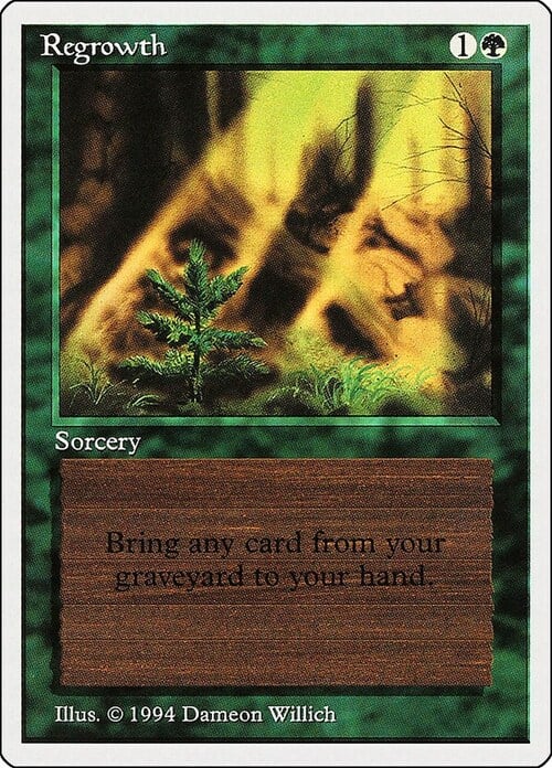 Regrowth Card Front