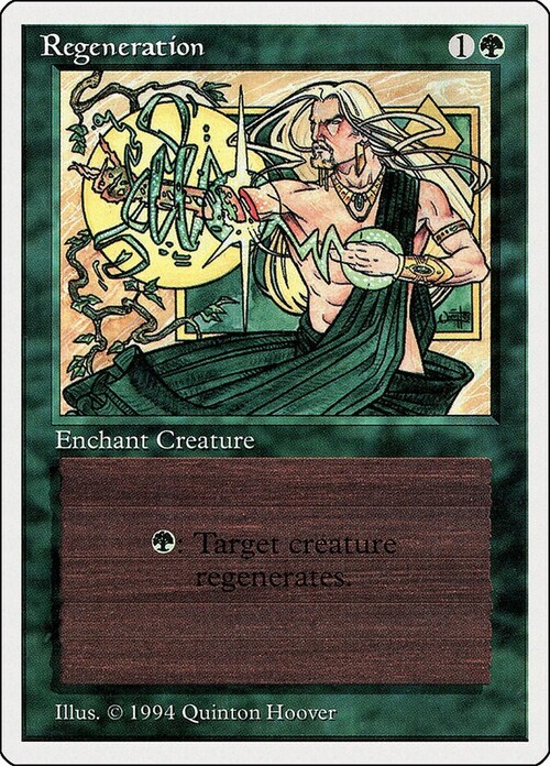 Regeneration Card Front