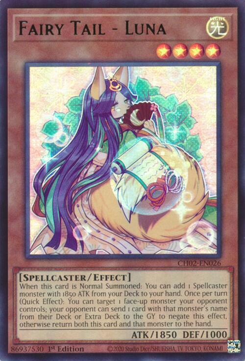 Fairy Tail - Luna Card Front
