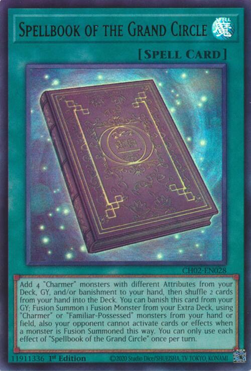 Spellbook of the Grand Circle Card Front