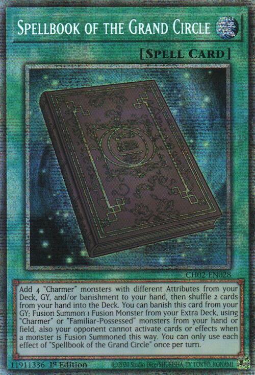 Spellbook of the Grand Circle Card Front