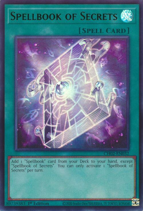 Spellbook of Secrets Card Front