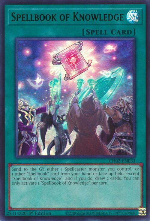 Spellbook of Knowledge Card Front
