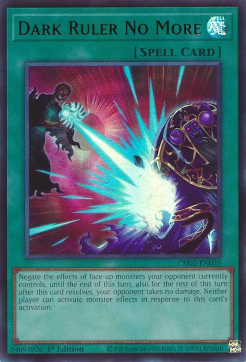 Dark Ruler No More Card Front