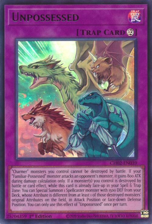 Unpossessed Card Front