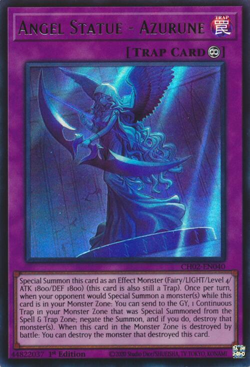 Estatua de Ángel - Azurune Frente