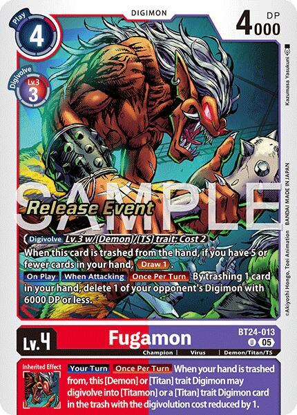 Fugamon Card Front