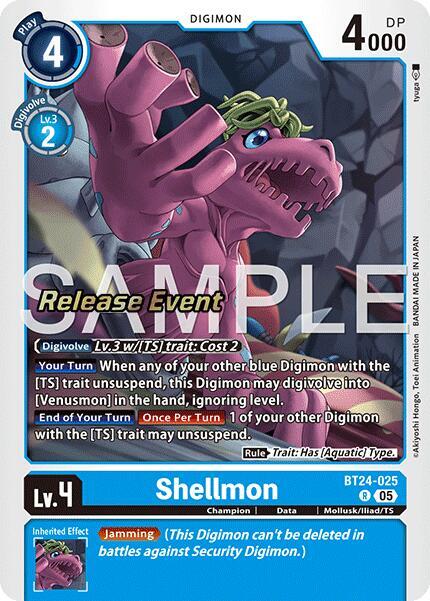 Shellmon Card Front