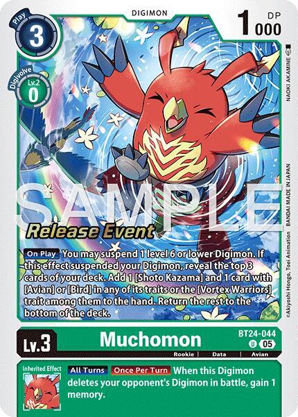 Muchomon Card Front