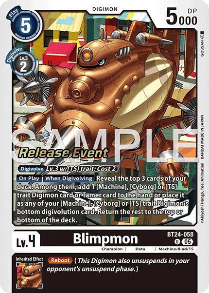 Blimpmon Card Front