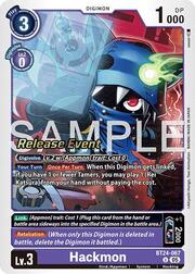 Hackmon · Pre-Release Stamped BT24-067