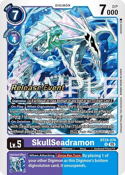 SkullSeadramon Card Front