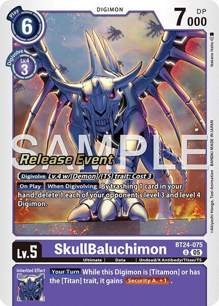 SkullSeadramon Card Front