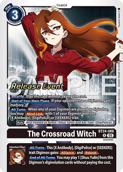 The Crossroad Witch Card Front
