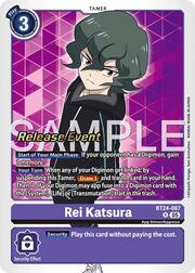 Rei Katsura · Pre-Release Stamped BT24-087