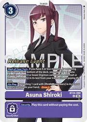 Asuna Shiroki · Pre-Release Stamped BT24-088