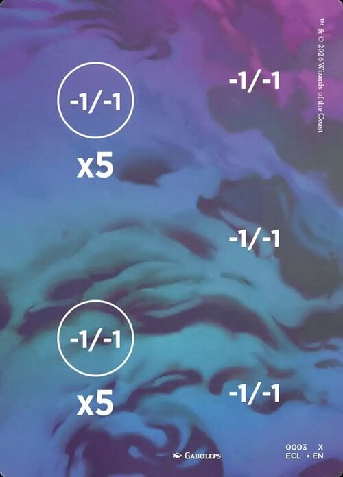 L'Era della Rovina Punch Card Card Front