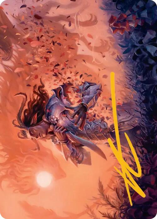 Art Series: Rhys, the Evermore Card Front