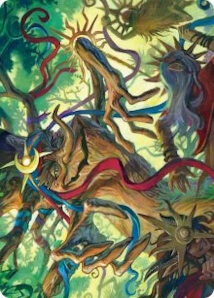 Art Series: Sun-Dappled Celebrant Card Front