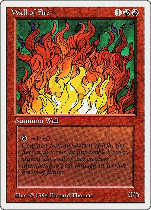 Wall of Fire Card Front