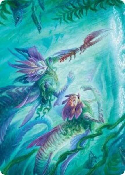 Art Series: Silvergill Mentor Card Front