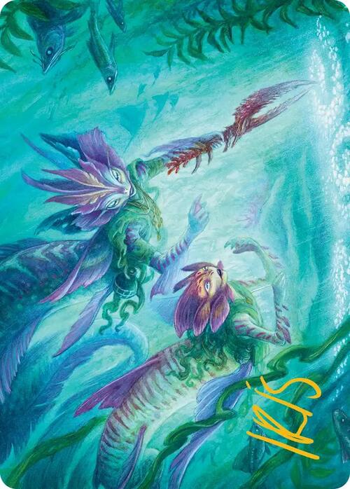 Art Series: Silvergill Mentor Card Front