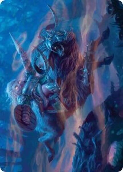 Art Series: Bristlebane Outrider Card Front