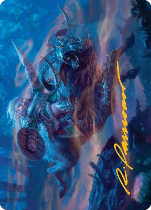 Art Series: Bristlebane Outrider Card Front