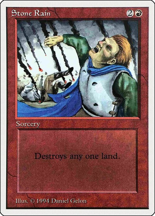 Stone Rain Card Front